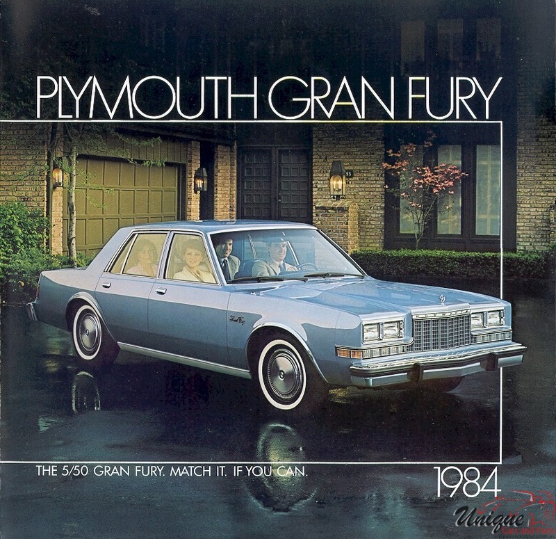 1984 Plymouth Gran Fury Brochure Page 4